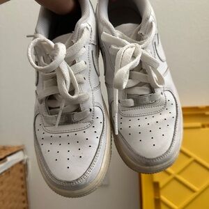 Classic White Kids Sneakers